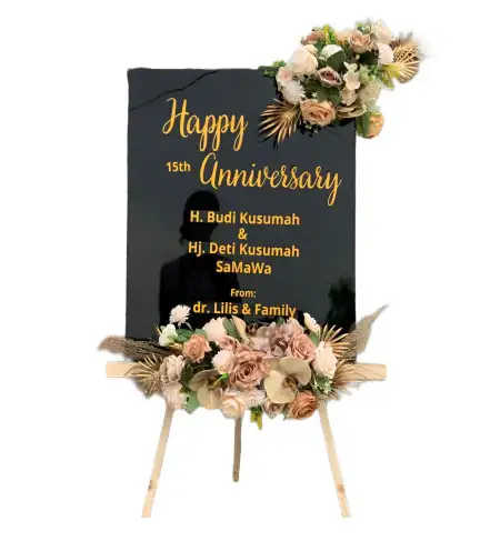 Papan Bunga Akrilik Aurstanding